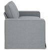 vidaXL Canap&eacute; Gris clair 182 x 80 x 82 cm tissu