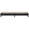 vidaXL Cadre de lit sans matelas noir 80x200 cm similicuir