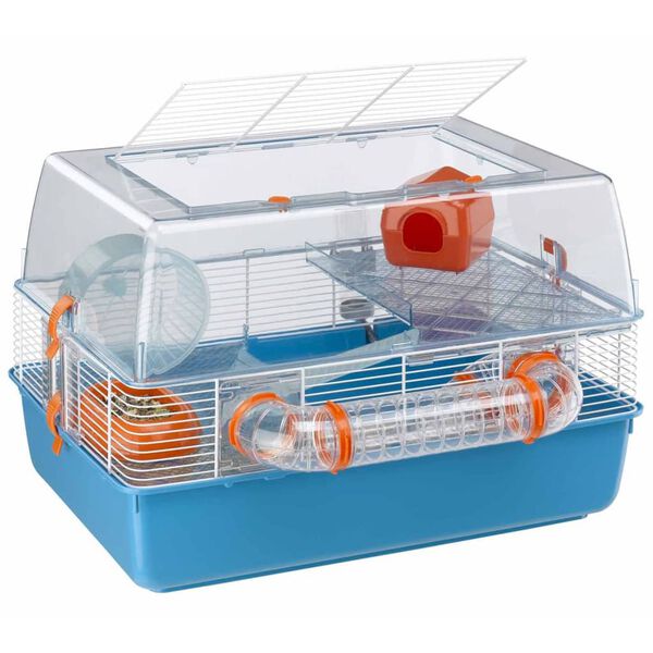 Ferplast Cage pour hamsters Duna Fun Bleu 55 x 47 x 37,5 cm 57921499