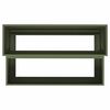 vidaXL Cache-pot de jardin Vert olive 100 x 60 x 45 cm
