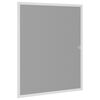 vidaXL Moustiquaire pour fen&ecirc;tres Blanc 100x120 cm