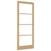 vidaXL Porte int&eacute;rieure ORKDAL Marron 93 x 232 cm