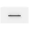 vidaXL Tables de chevet murales 2 pcs blanc 35x35x20 cm