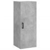 vidaXL Armoire murale gris b&eacute;ton 34,5x34x90 cm