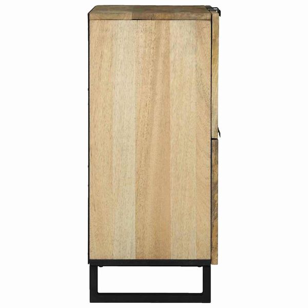 vidaXL Buffet Marron 60 x 33 x 75 cm bois de manguier massif