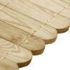 vidaXL Rouleaux de bordure 2 pcs 120 cm Bois de pin impr&eacute;gn&eacute;