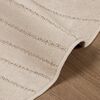 vidaXL Tapis de surface Rond PALMERAS Beige &Oslash; 120 CM Polyester