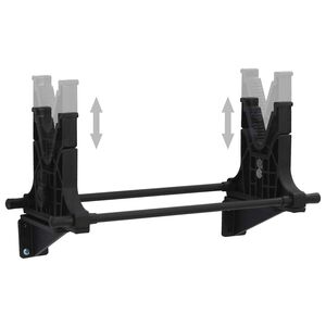 vidaXL Support de tir 40x17,5x19 cm Plastique