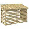 vidaXL Housse de climatiseur 117,5x62,5x85,5 cm Bois de pin impr&eacute;gn&eacute;