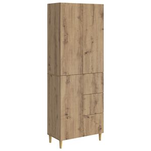 vidaXL Ensemble de Meubles 2 pc Bois d'ing&eacute;nierie