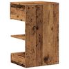 vidaXL Table de chevet vieux bois 40x35x65 cm bois d'ingénierie