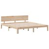 vidaXL Lit biblioth&egrave;que sans matelas 180x200 cm bois massif de pin