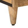 vidaXL Table basse Naturel 80 x 50 x 40 cm Bois de mangue massif