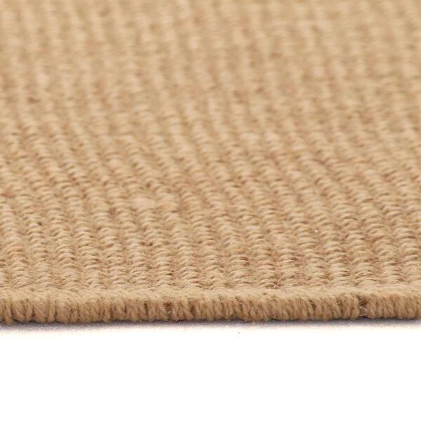 vidaXL Tapis en jute avec support en latex 80x160 cm Naturel