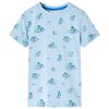 T-shirt pour enfants bleu clair 128
