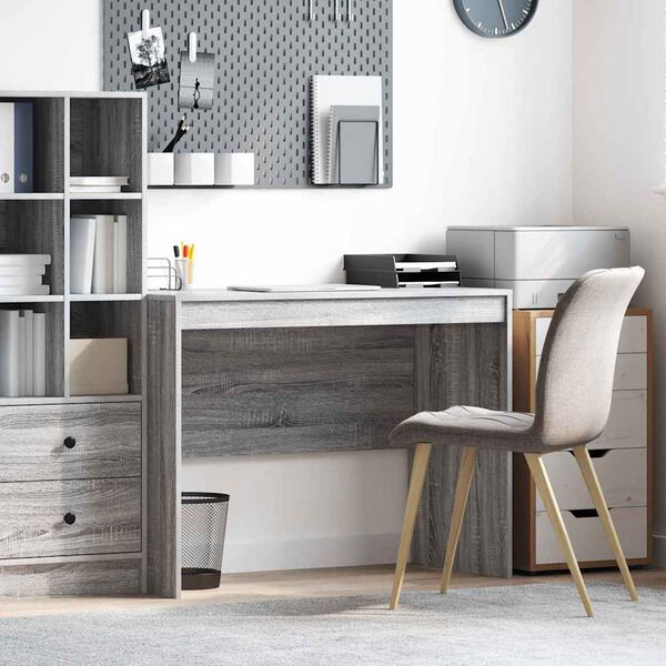 vidaXL Bureau Gris Sonoma 100 x 50 x 76 cm