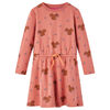 vidaXL Robe pour enfants rose vieux 116