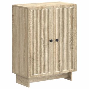 vidaXL Meuble de Rangement de Salle de Bain EDE Ch&ecirc;ne Sonoma