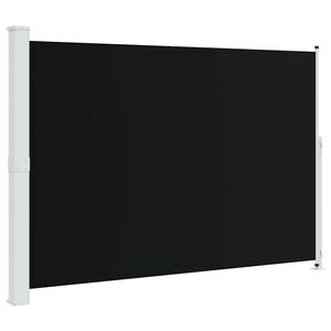 vidaXL Auvent lat&eacute;ral r&eacute;tractable de patio 200x300 cm Noir