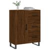vidaXL Buffet ch&ecirc;ne marron 69,5x34x90 cm bois d'ing&eacute;nierie