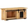 vidaXL Meuble TV 90x35x40 cm Bois massif de manguier