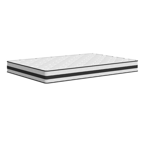 vidaXL Matelas &agrave; ressorts bonnell moyen 120x200 cm