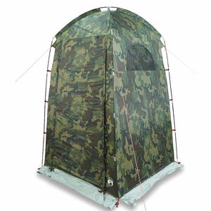 vidaXL Tente de douche camouflage imperméable