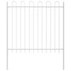 vidaXL Cl&ocirc;ture de jardin 4 pcs Blanc 6,8 x 1,2 m