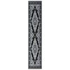 vidaXL Tapis BCF Noir 80x500 cm