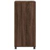 vidaXL Armoire à roulettes chêne marron 55x40x91 cm bois d'ingénierie