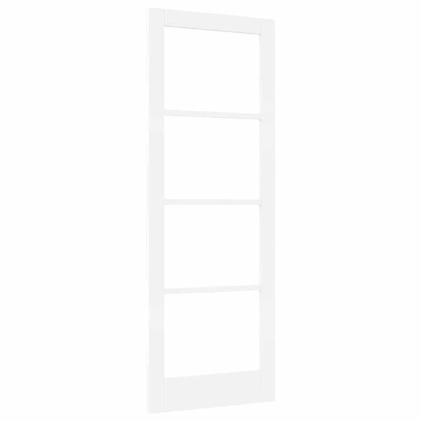 vidaXL Porte int&eacute;rieure ORKDAL Blanc appr&ecirc;t&eacute; 78 x 211 cm