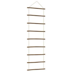 vidaXL D&eacute;coration murale en forme d'&eacute;chelle 50x150cm branche naturelle