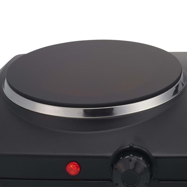 Princess Plaque de cuisson double vitroc&eacute;ramique 2000 W Noir