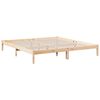 vidaXL Cadre de lit extra long sans matelas 200x220 cm bois massif pin