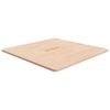 vidaXL Dessus de table carr&eacute; 70x70x1,5 cm Bois ch&ecirc;ne massif non trait&eacute;
