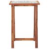 vidaXL Ensemble de bar d'ext&eacute;rieur 3 pcs Carreau mosa&iuml;que et acacia