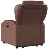 vidaXL Fauteuil inclinable marron similicuir