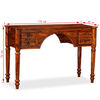 vidaXL Table d'&eacute;criture Bois massif de Sesham 115 x 50 x 76 cm