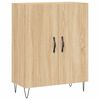 vidaXL Buffet haut Ch&ecirc;ne sonoma 69,5x34x180 cm Bois d'ing&eacute;nierie