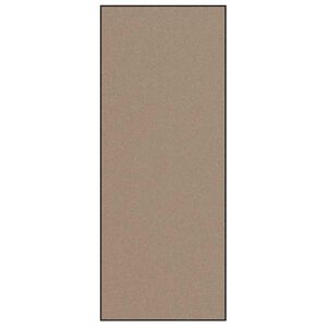 vidaXL Tapis d'entr&eacute;e Beige et Noir 120 x 300 cm 100% Polyamide