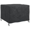 vidaXL Housse pour mobilier d'extérieur Noir 100 x 100 x 70 cm 600D