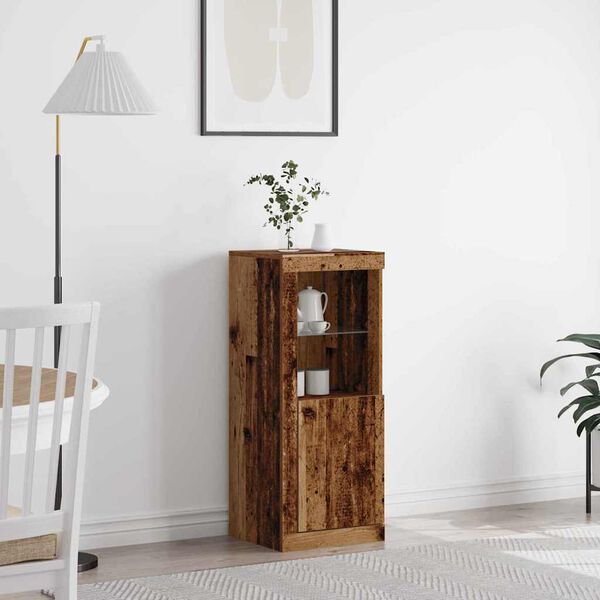 vidaXL Buffet Marron 41 x 37 x 100 cm Bois d'ingénierie