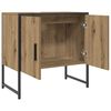 vidaXL Armoire lavabo de salle de bain chêne artisanal 60x33x60 cm