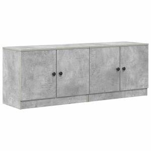 vidaXL Armoire de rangement pour lit mezzanine 2 pi&egrave;ces Gris b&eacute;ton