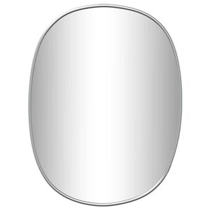 vidaXL Miroir mural Argent&eacute; 30x25 cm