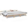 VidaXL Cadre de lit familial sans matelas 240x200cm bois massif de pin
