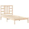 vidaXL Cadre de lit sans matelas 90x200 cm bois massif
