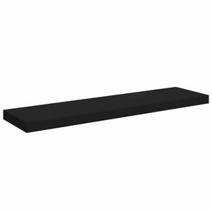 vidaXL &Eacute;tag&egrave;re murale flottante noir 90x23,5x3,8 cm MDF