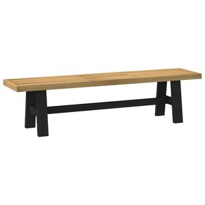 vidaXL Banc de salle &agrave; manger NOAIN 160 x 41 x 45 cm Pin massif