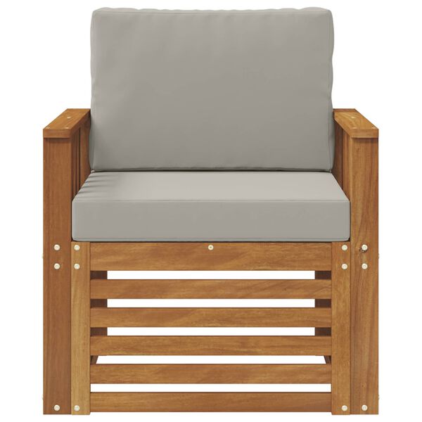 vidaXL Ensemble de canap&eacute;s d'ext&eacute;rieur Naturel 71 x 63 x 73 cm